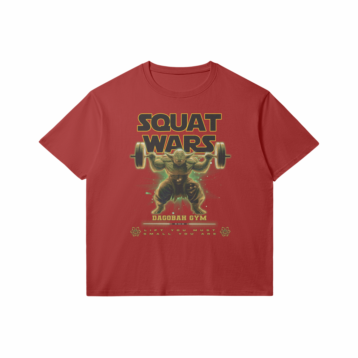 Squat Wars | Slim Fit Heavyweight T-Shirt
