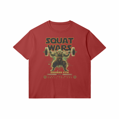 Squat Wars | Slim Fit Heavyweight T-Shirt