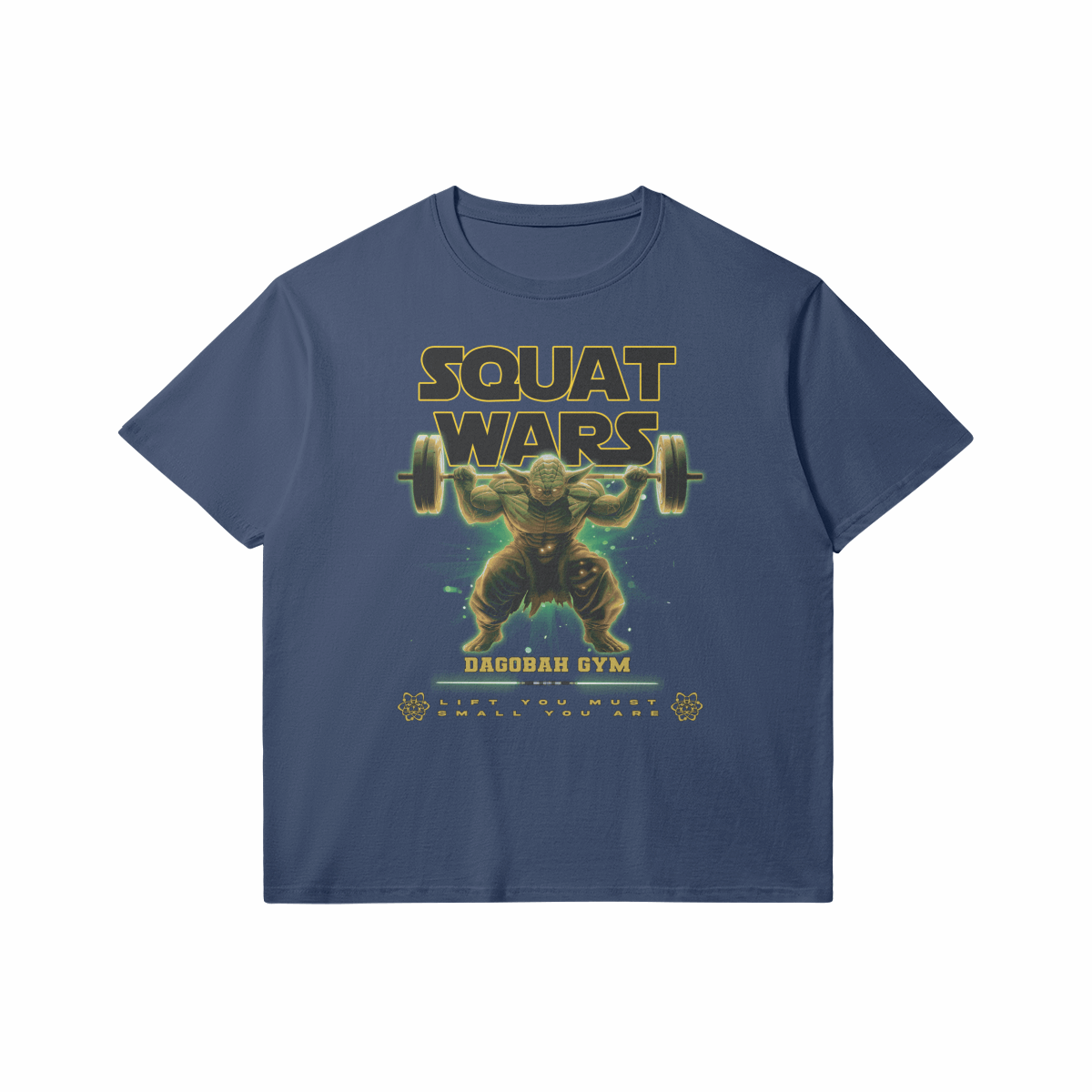 Squat Wars | Slim Fit Heavyweight T-Shirt