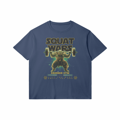 Squat Wars | Slim Fit Heavyweight T-Shirt