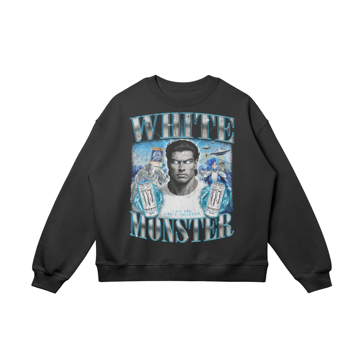 White Monster | Pump Cover - Black / s