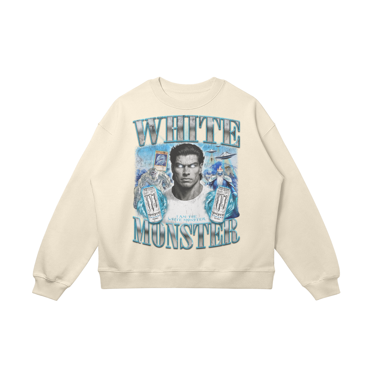 White Monster | Pump Cover - Apricot / s