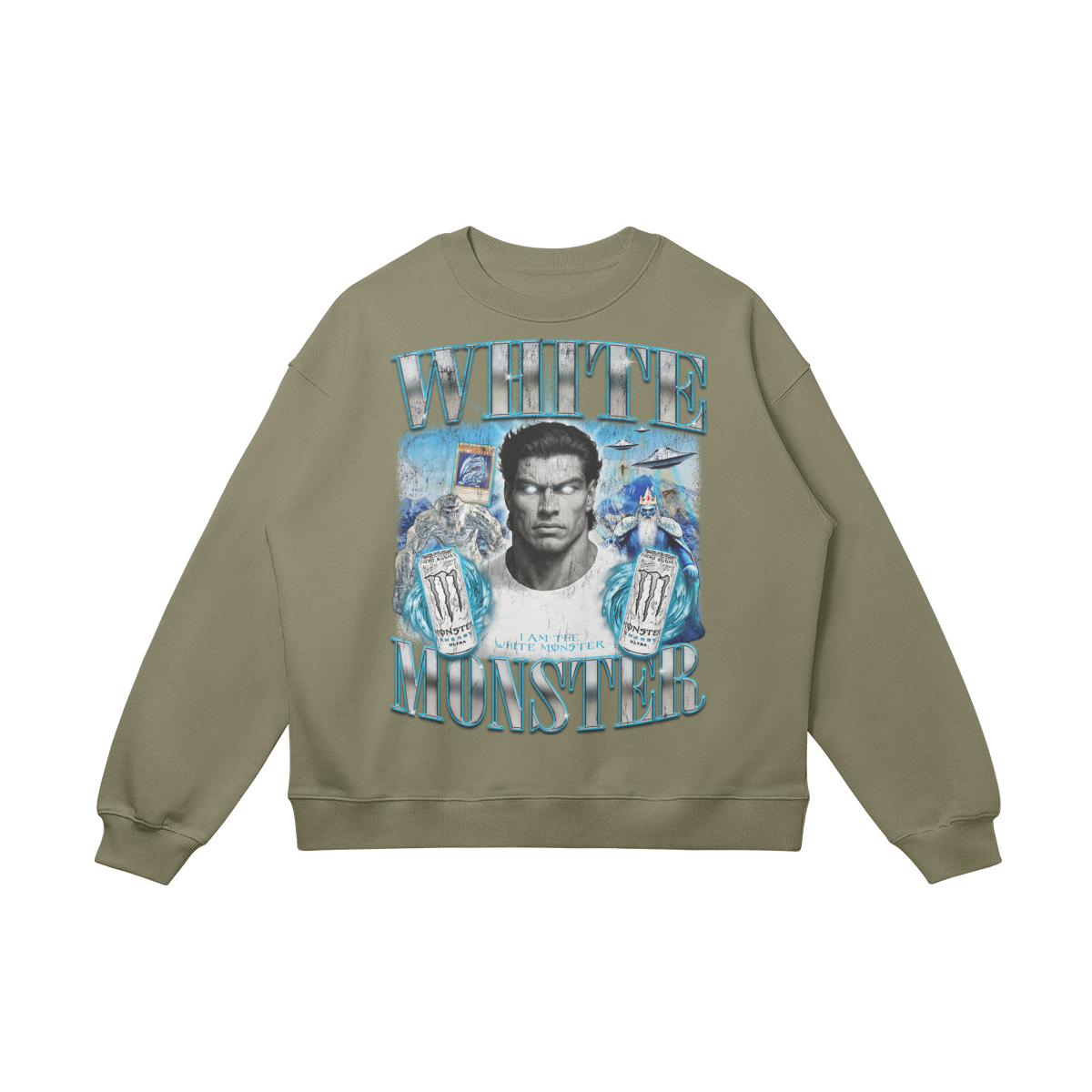 White Monster | Pump Cover - Sage Green / s