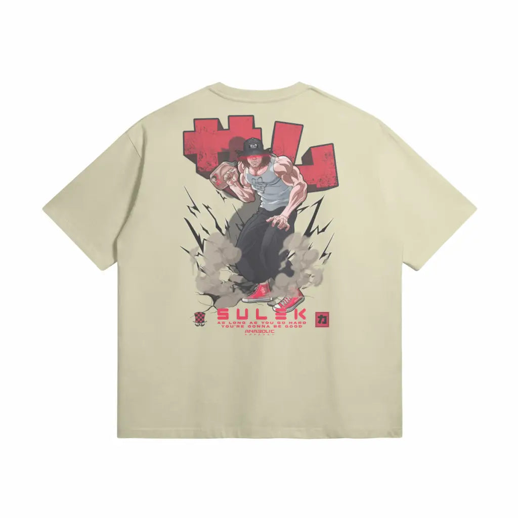 Sulek x Baki | Bp | Oversized Heavyweight t Shirt