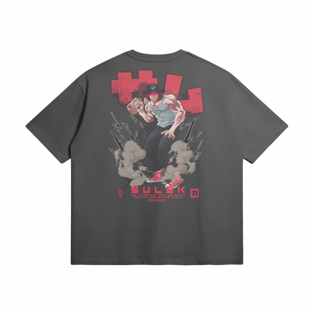 Sulek x Baki | Bp | Oversized Heavyweight t Shirt