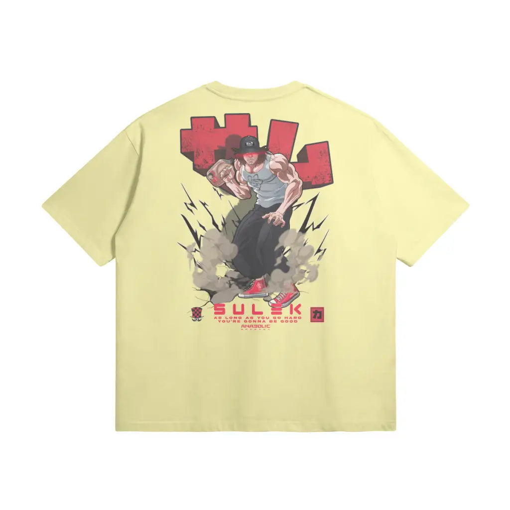 Sulek x Baki | Bp | Oversized Heavyweight t Shirt