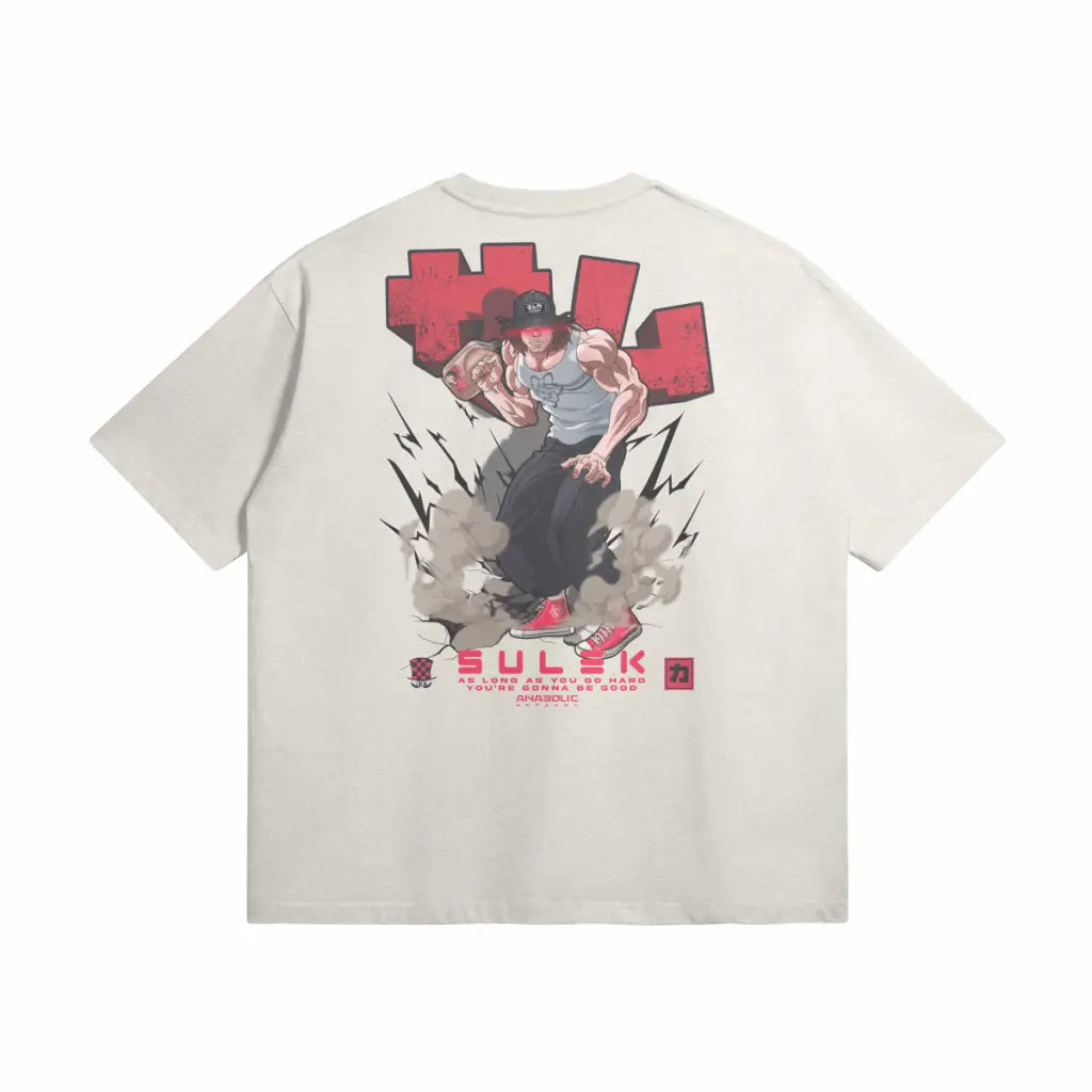Sulek x Baki | Bp | Oversized Heavyweight t Shirt