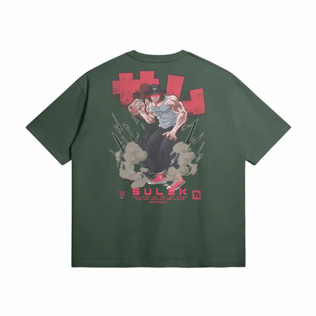 Sulek x Baki | Bp | Oversized Heavyweight t Shirt