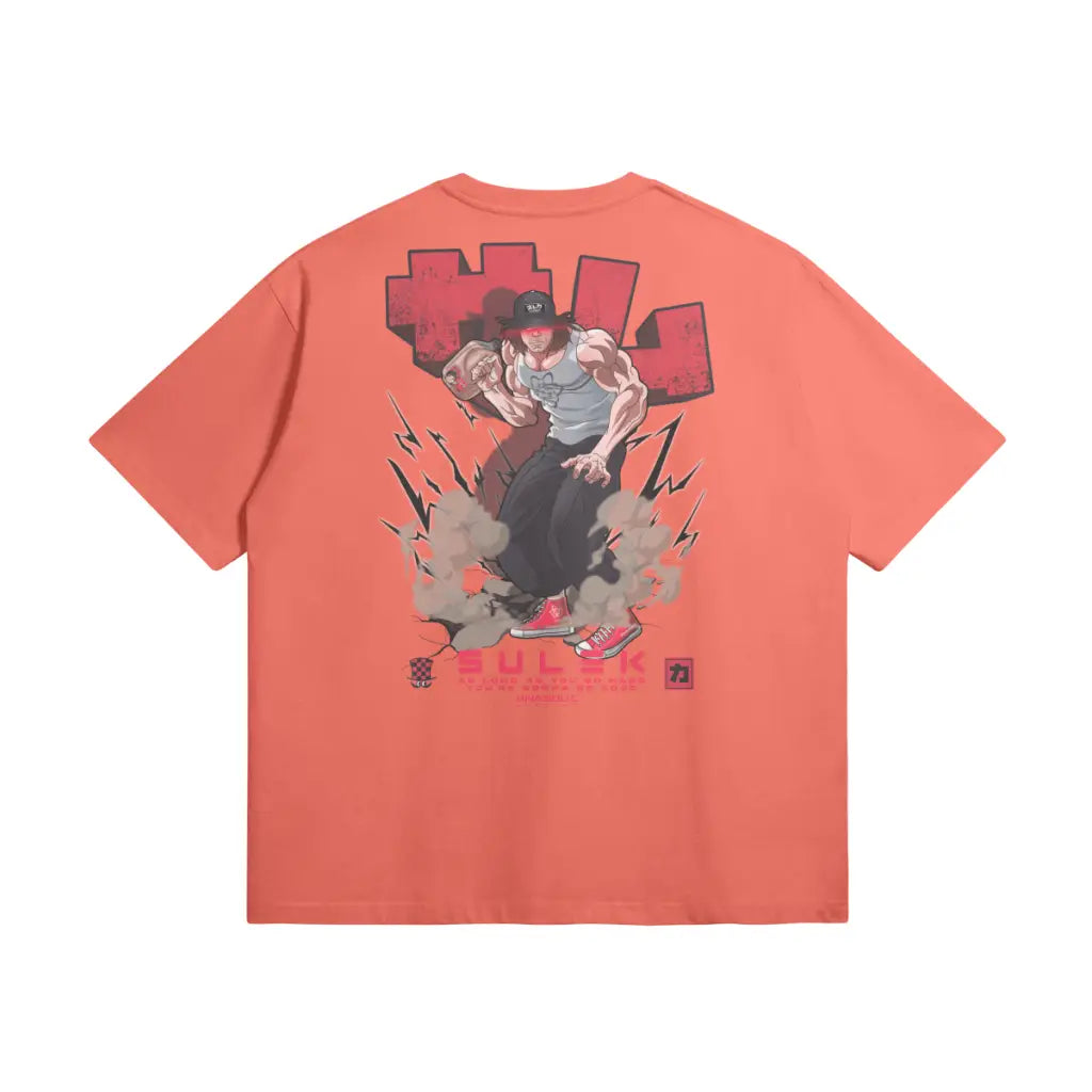 Sulek x Baki | Bp | Oversized Heavyweight t Shirt