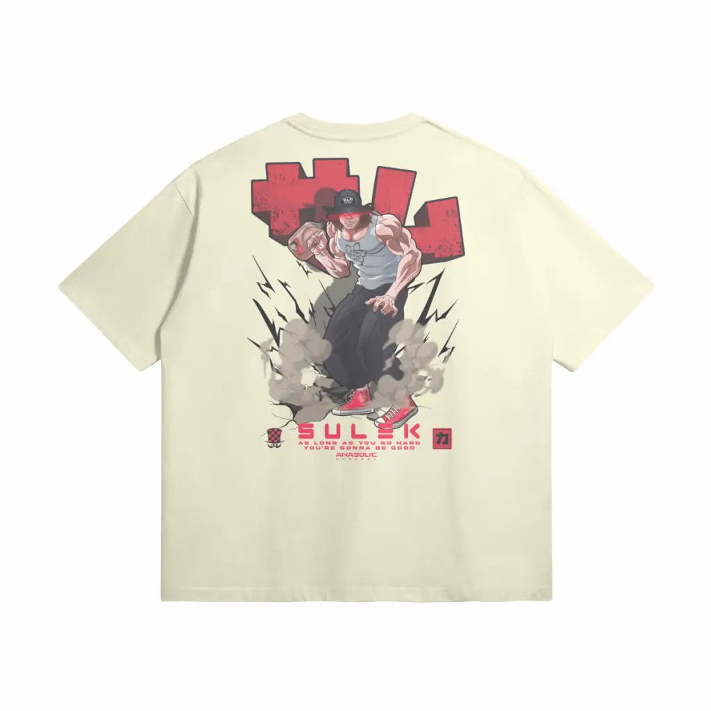 Sulek x Baki | Bp | Oversized Heavyweight t Shirt