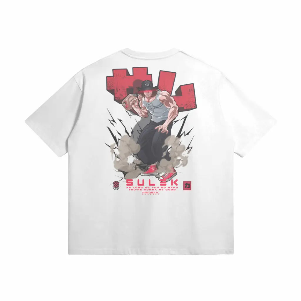 Sulek x Baki | Bp | Oversized Heavyweight t Shirt