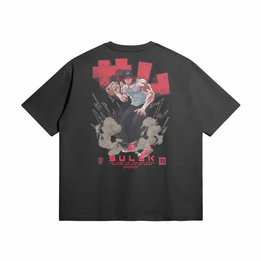 Sulek x Baki | Bp | Oversized Heavyweight T-shirt
