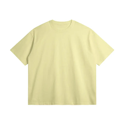 Sulek x Baki | Bp | Oversized Heavyweight t Shirt Pale Goldenrod / Xs