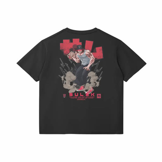 Sulek x Baki | Bp | Slim Fit Heavyweight T-shirt