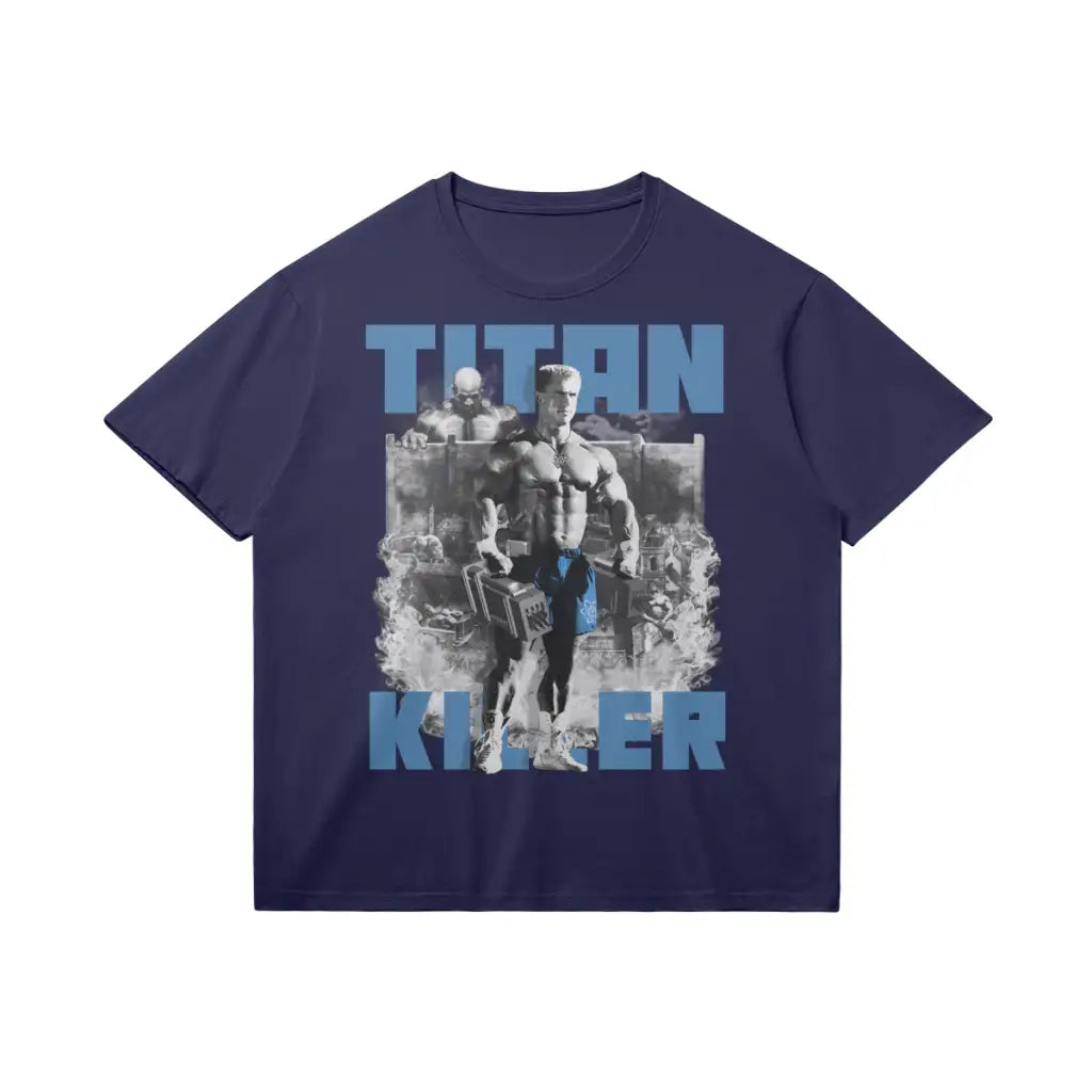 Titan Killer | T-shirt - Dark Navy / Xs