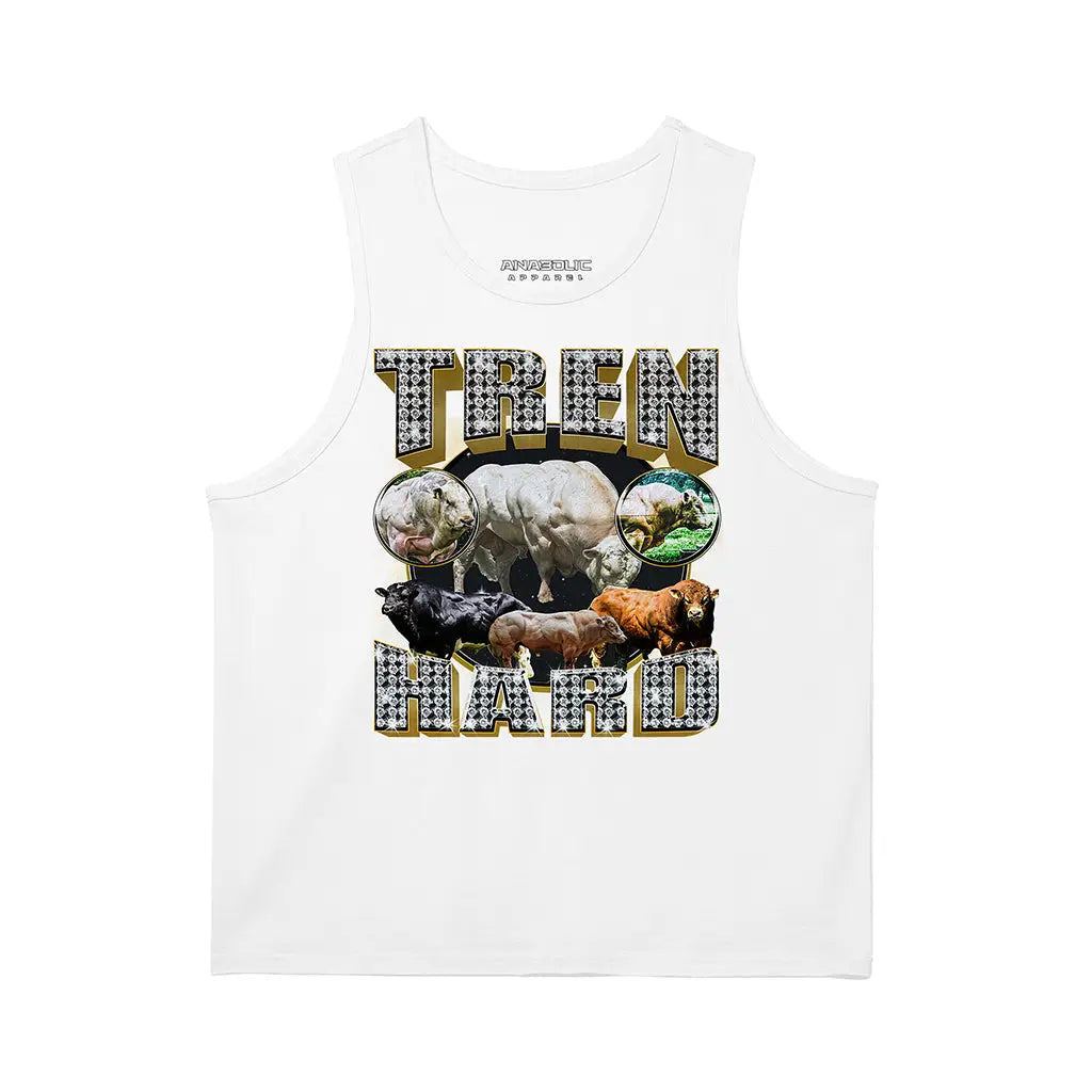 Tren Hard | Tank Top - White / s