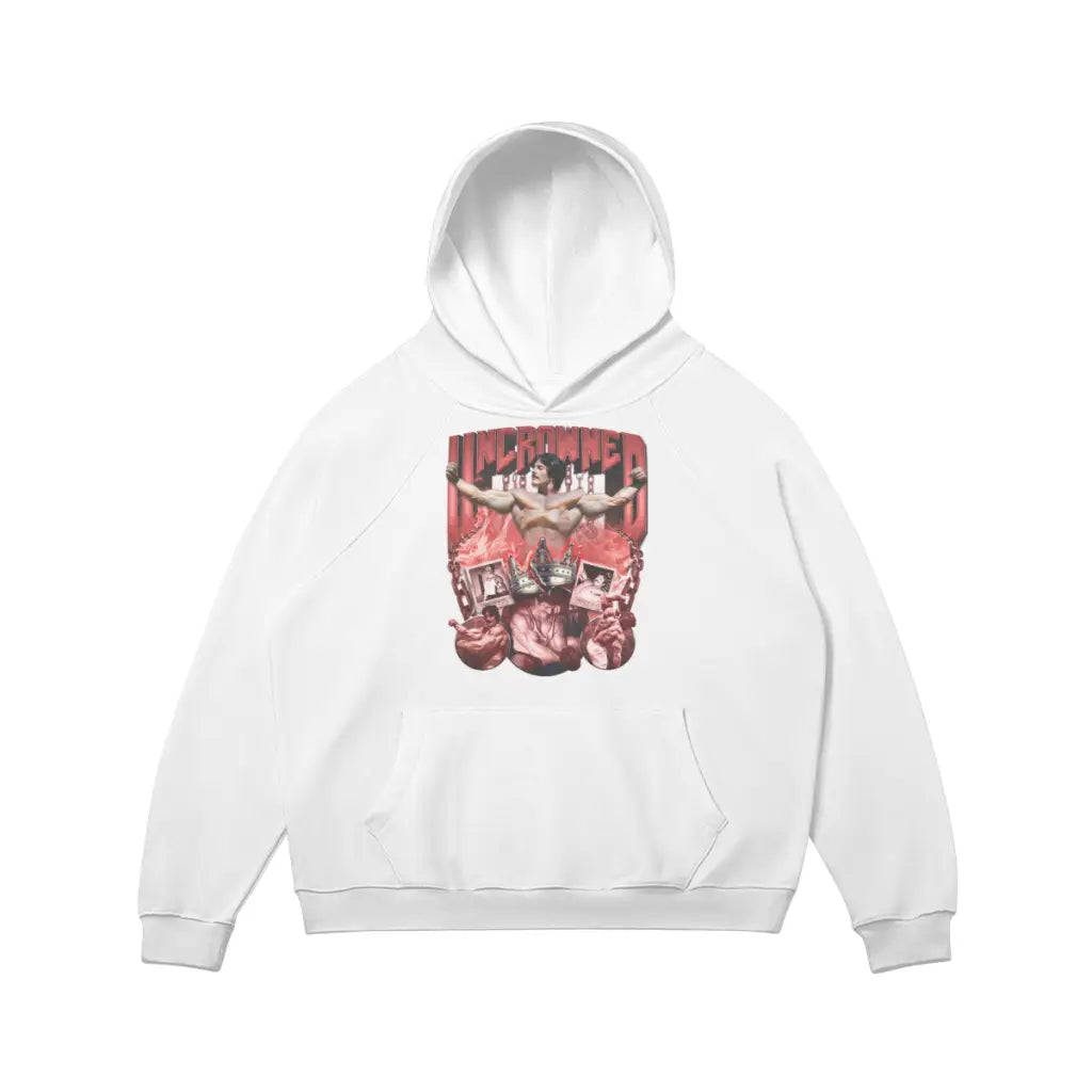 Uncrowned S1 | Mm | Hoodie - White / s