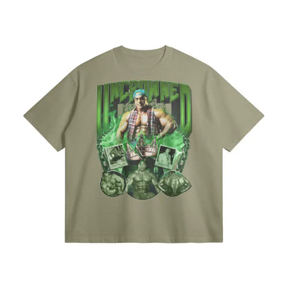 Uncrowned S1 | Ns | Oversized Heavyweight T-shirt - Artichoke / Xs
