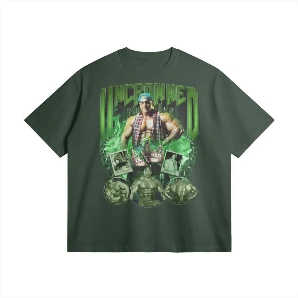 Uncrowned S1 | Ns | Oversized Heavyweight T-shirt - Cactus Green / Xs