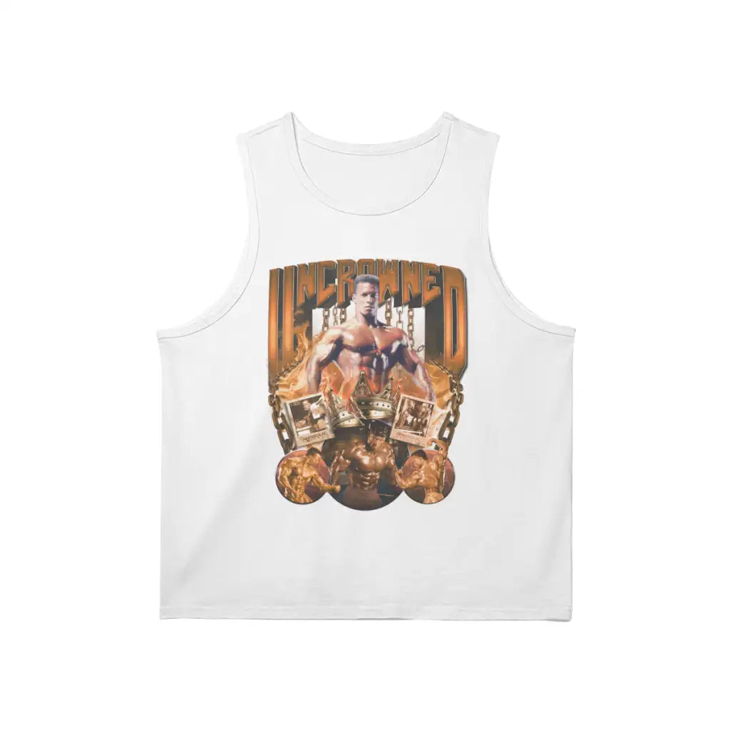 Uncrowned S1 | Sr | Tank Top - White / s