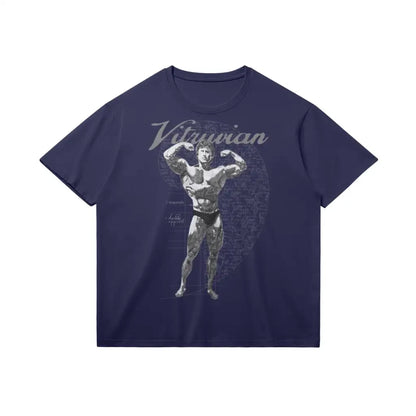 Vitruvian | T-shirt - Dark Navy / Xs