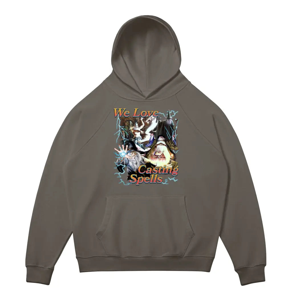 We Love Casting Spells | Hoodie - Charcoal Grey / s