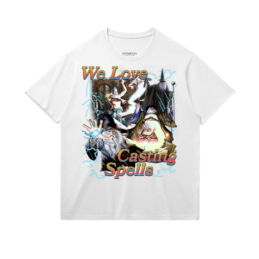 We Love Casting Spells | T-shirt - White / Xs