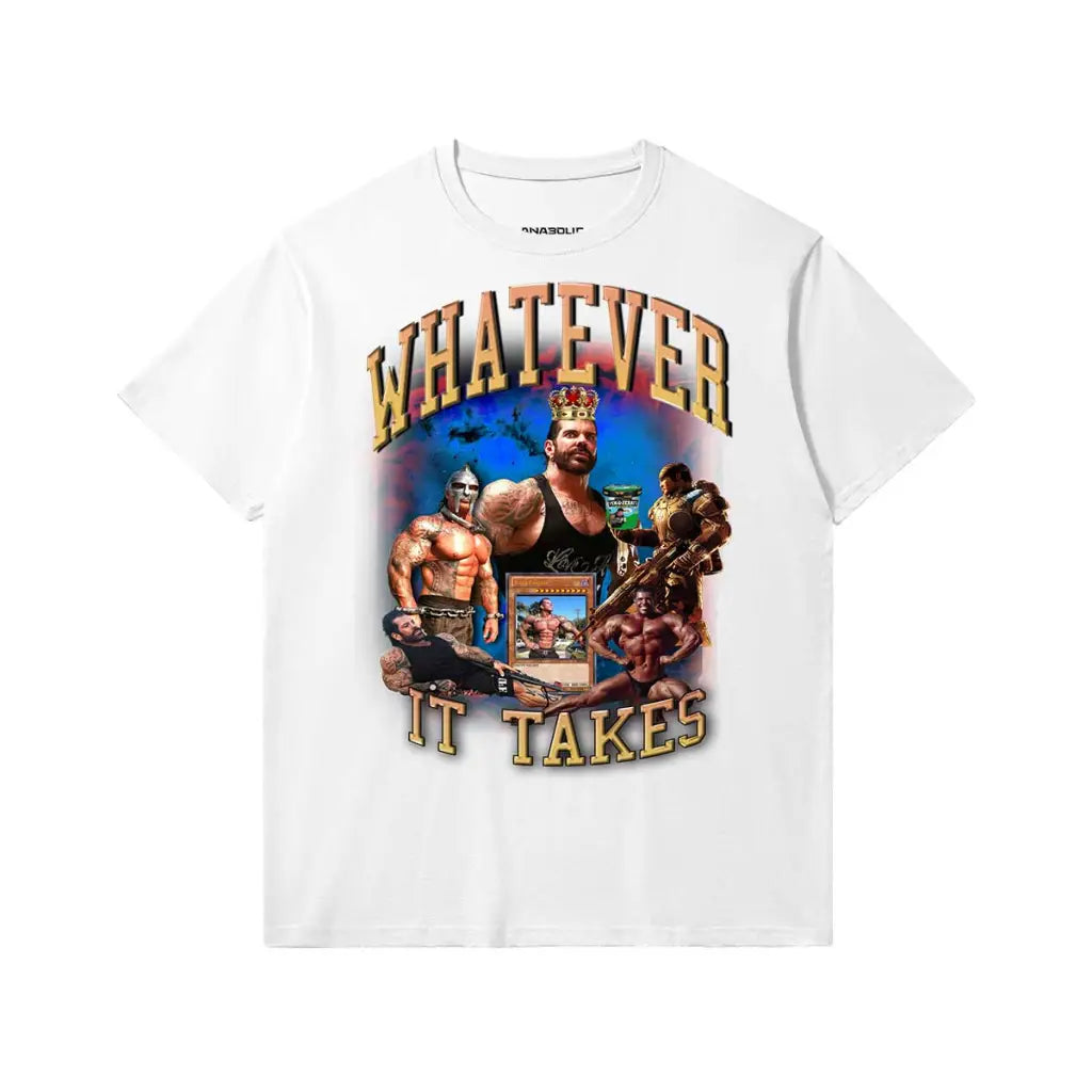 Whatever it Takes | Slim Fit Heavyweight T-shirt - White / Xs