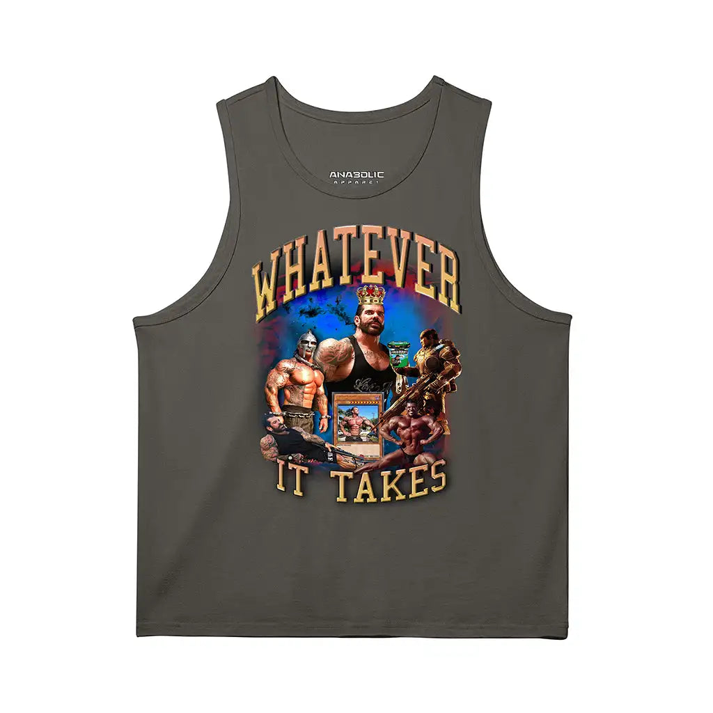 Whatever It Takes | Tank Top - Charcoal Grey / s