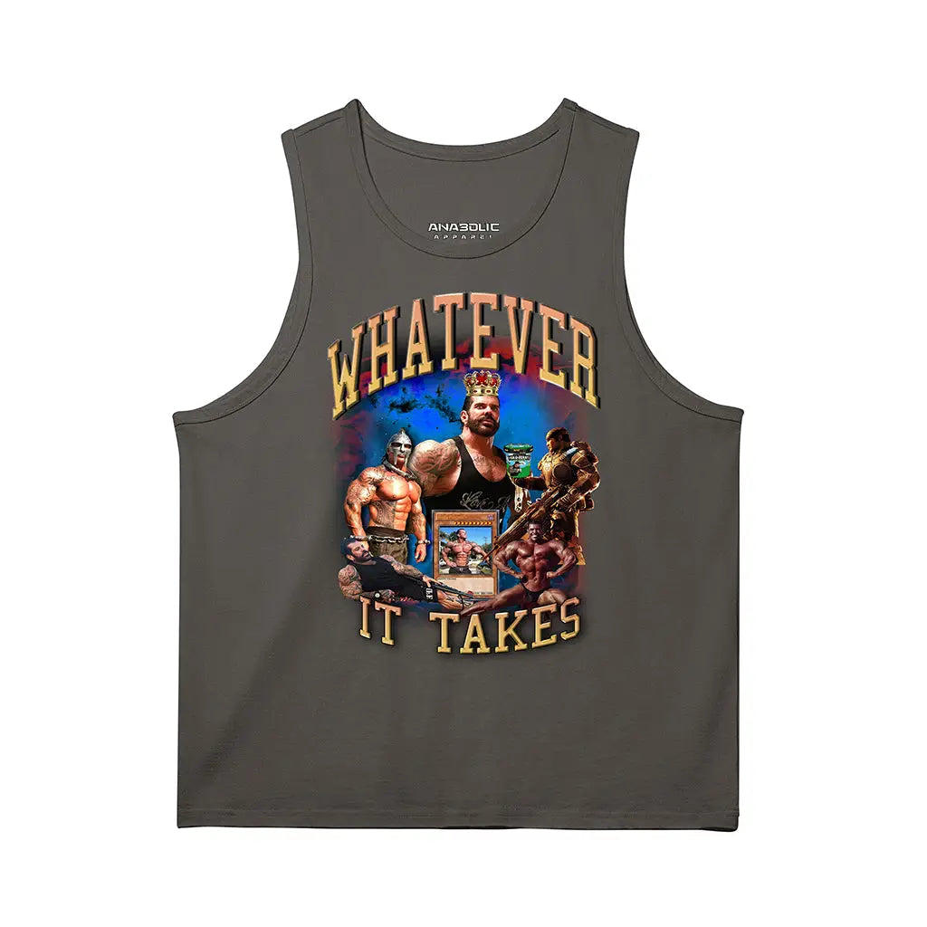 Whatever it Takes | Tank Top - Charcoal Grey / s