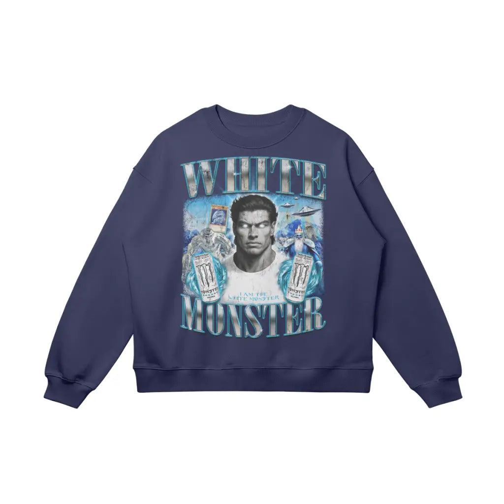 White Monster | Pump Cover - Navy / s