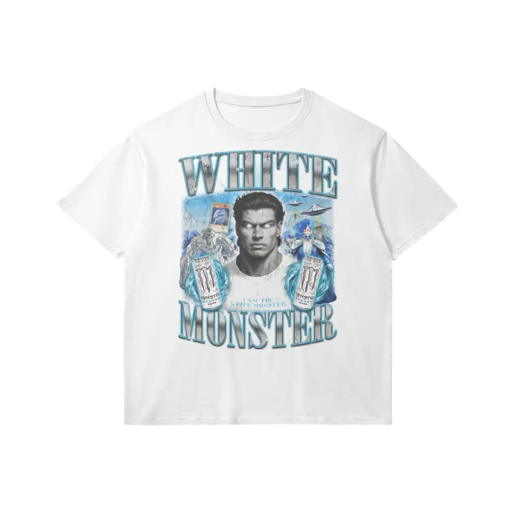 White Monster | Slim Fit Heavyweight T-shirt - s