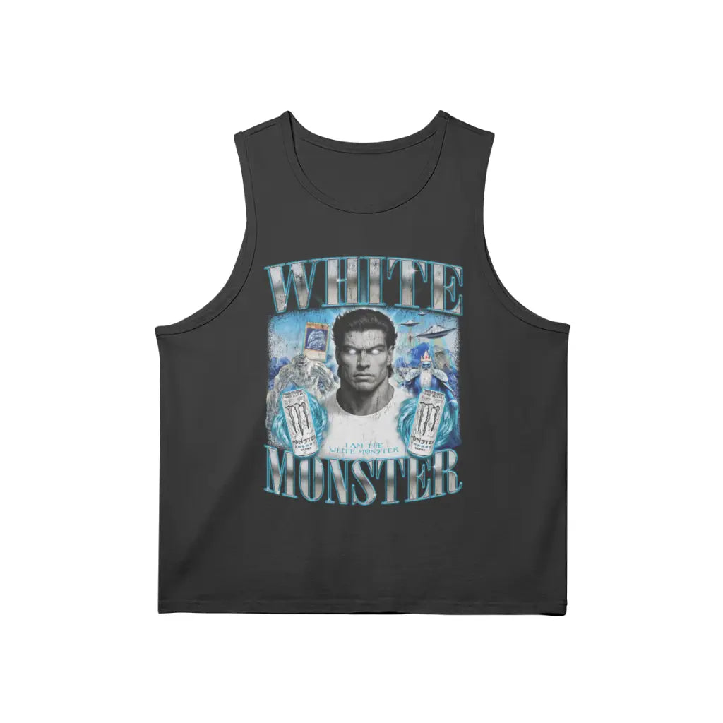 White Monster | Tank Top - Black / s