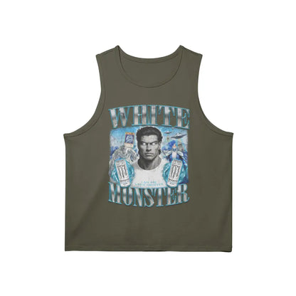 White Monster | Tank Top Charcoal Grey / s